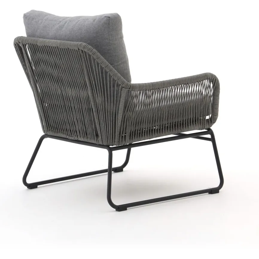 Intenso Furniture Intenso Isorella/Sarsina stoel-bank loungeset 5-delig grijs, foto 4