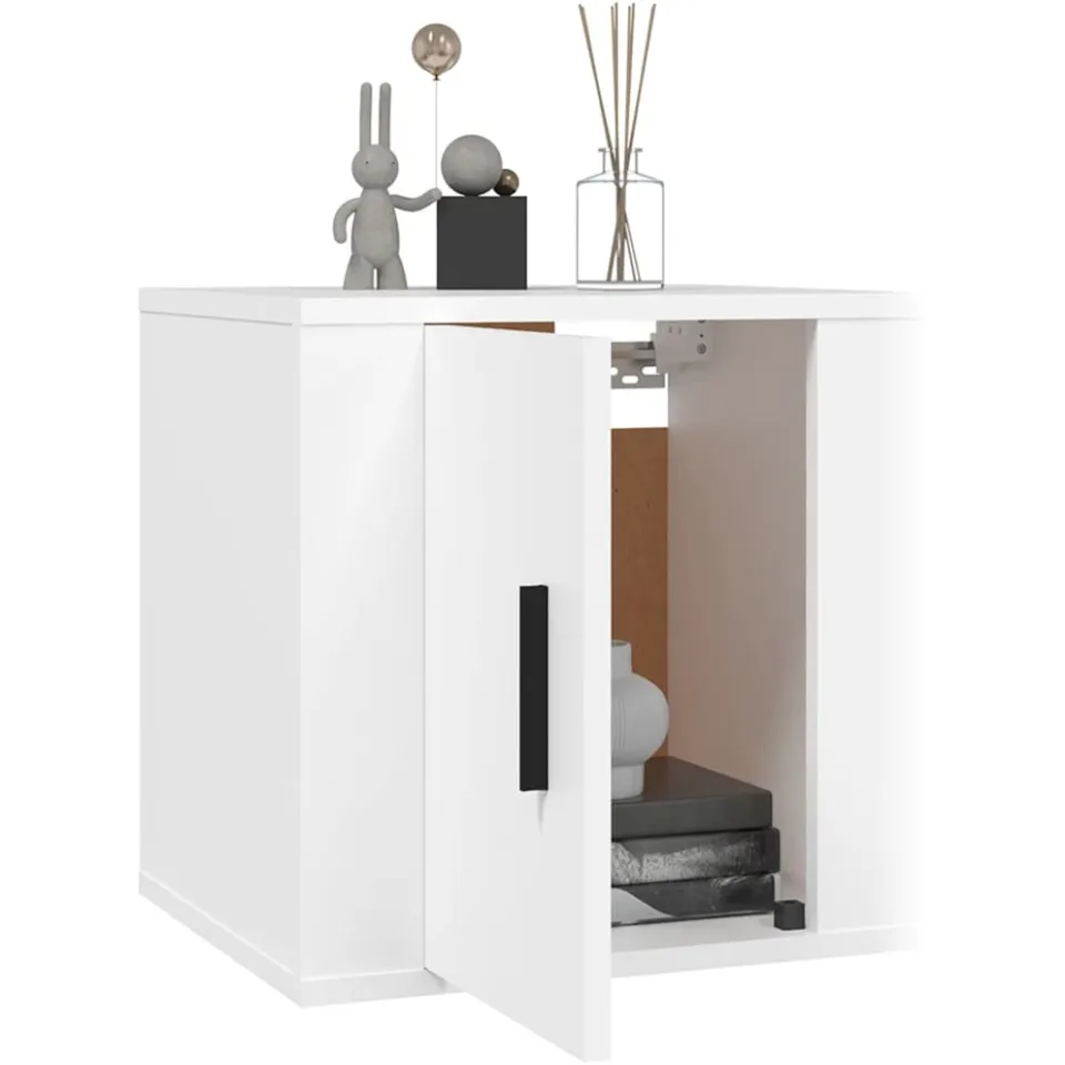 vidaXL Tv-wandmeubels 2st 40x34,5x40 cm wit