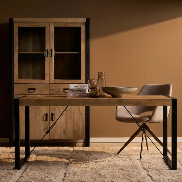 Starfurn Eettafel Britt - Bruin - 90x180x76 cm