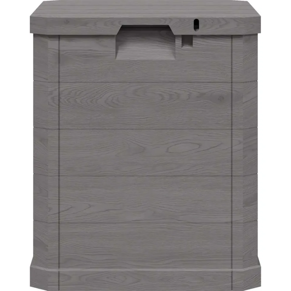 vidaXL Opbergbox voor in de tuin 90 L bruin