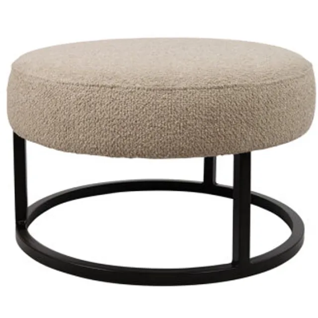 MySons Escabel poef - Ø50 - Rhythm - Beige 05 - Unique Collection
