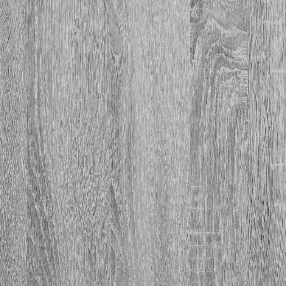 vidaXL Boekenkast 80,5x35x107,5cm bewerkt hout grijs sonoma eikenkleur, foto 4