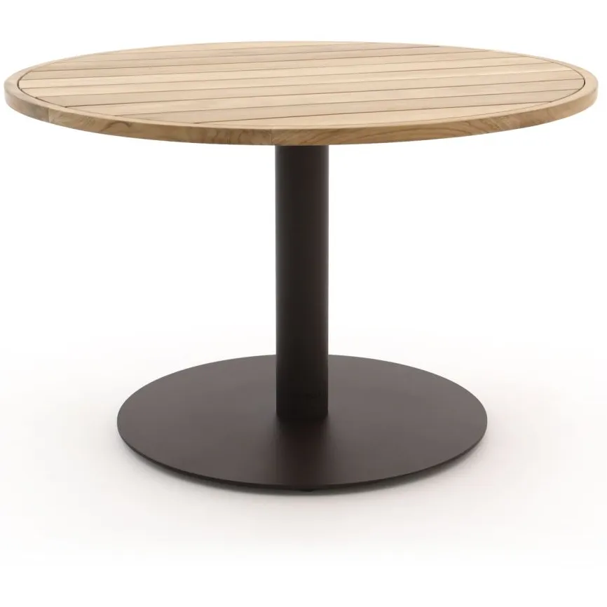 Zavelli Cuore dining tuintafel ø120cm taupe, foto 3