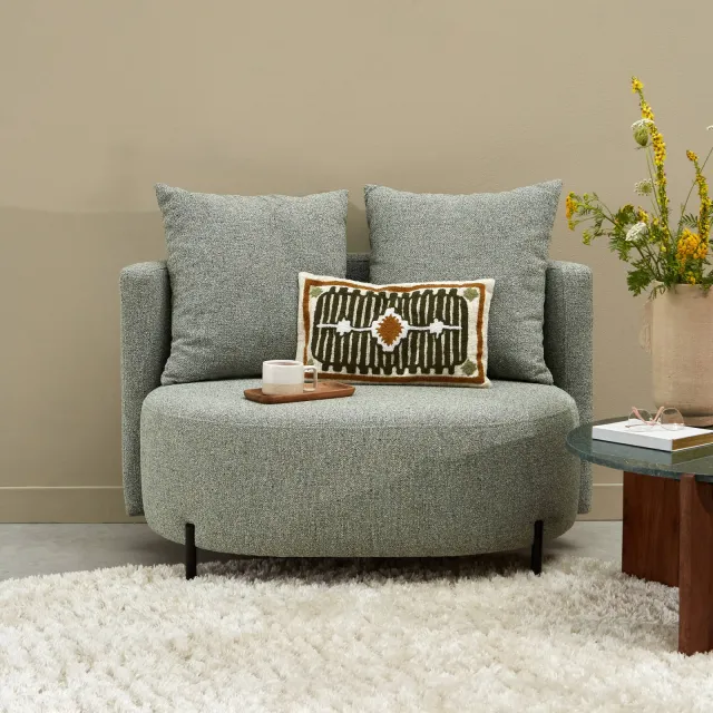NOUS Living loveseat Jovi groen, foto 2