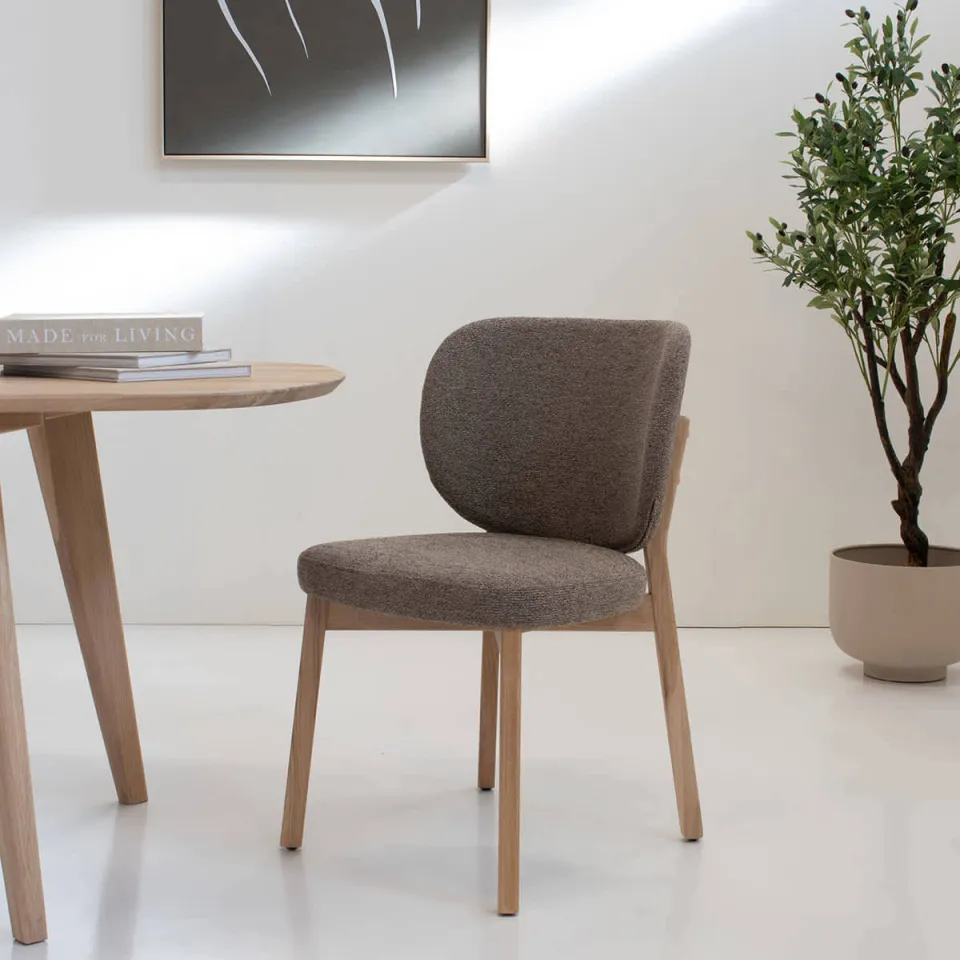 Giga Meubel Nobu eetkamerstoel taupe, foto 7