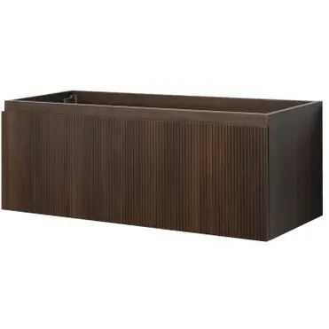 AquaVive - Praxis Eigen Merk Aquazuro Wastafelonderkast Napoli 120cm - Notelaar Houtlook - Met 2 Lades