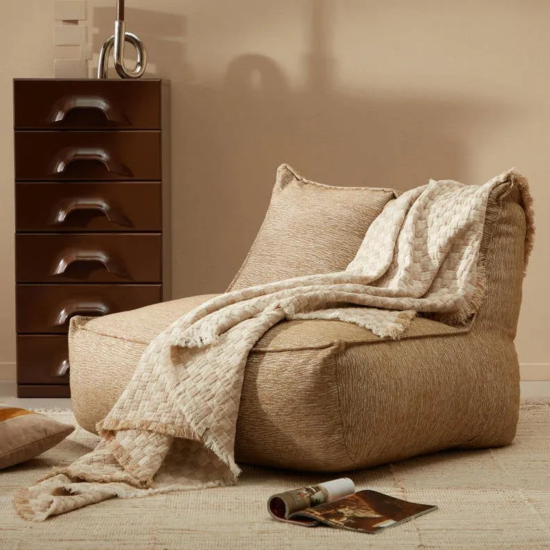 NOUS Living fauteuil Chubby beige, foto 4