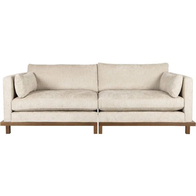 Zuiver Blossom 3-zitsbank beige