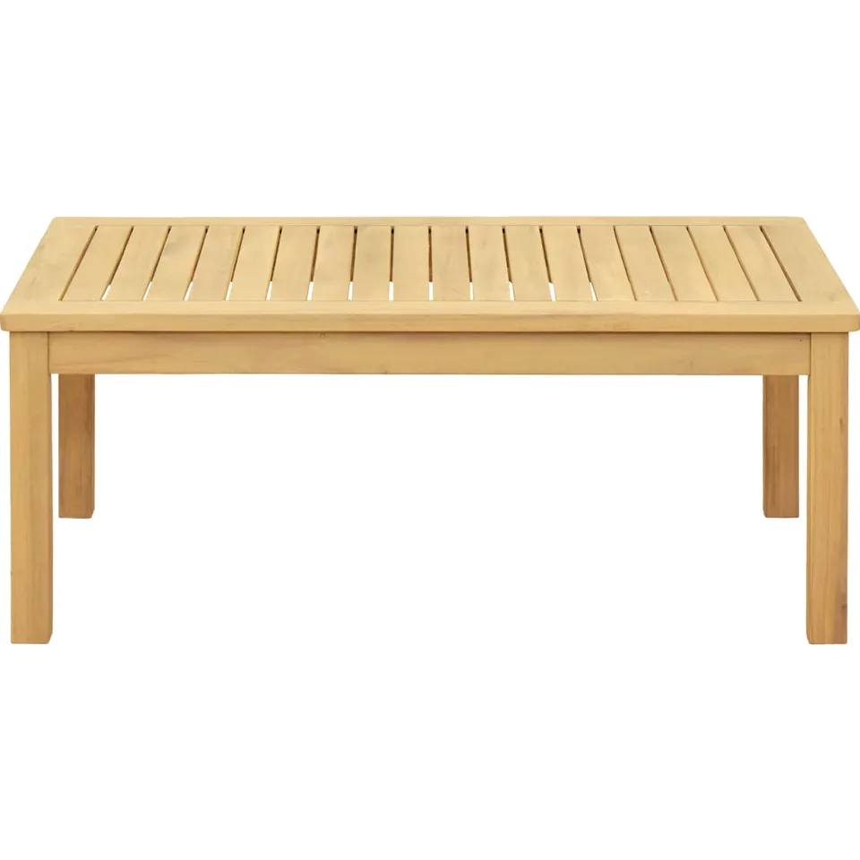 vidaXL Salontafel Licht acacia 90 x 50 x 36 cm Massief Acaciahout Bruin