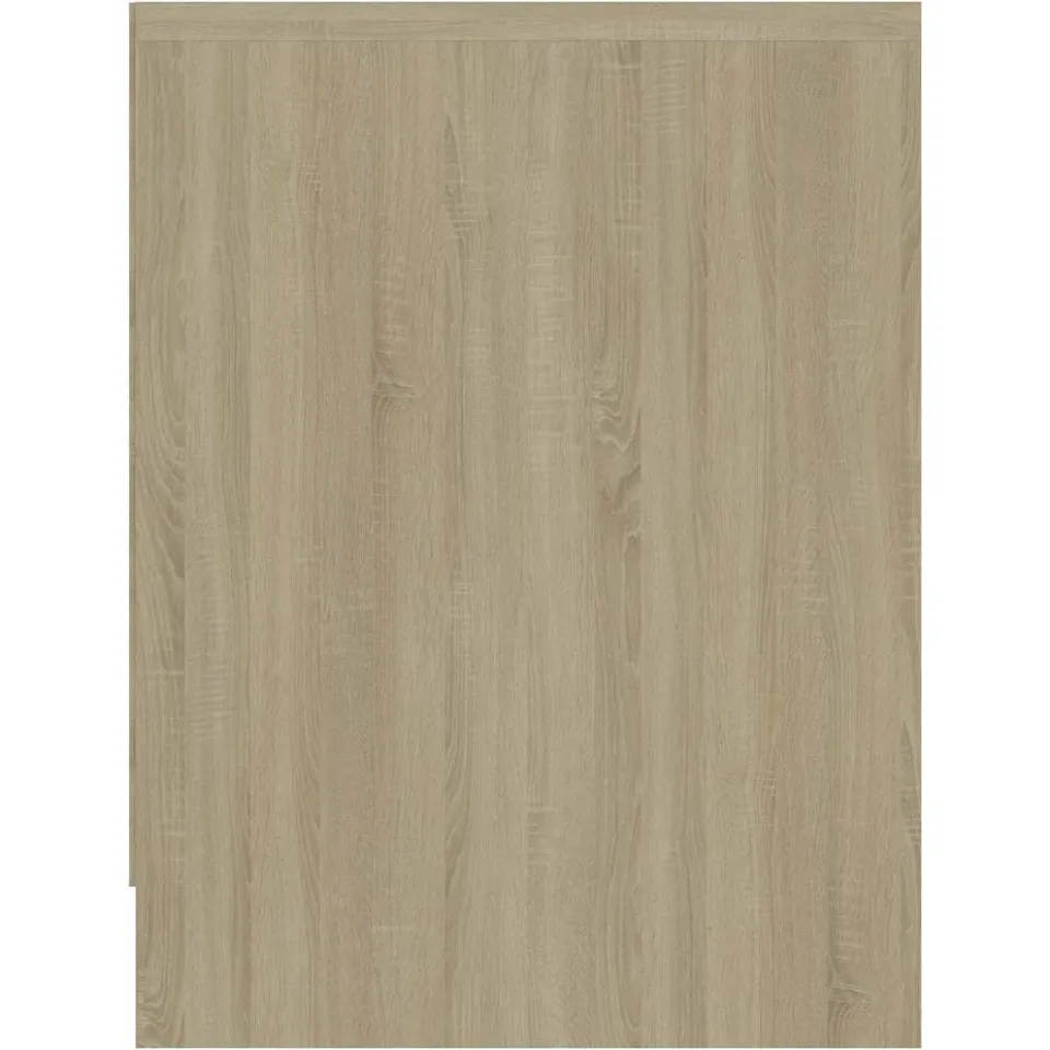 vidaXL Nachtkastje 40x30x40 cm bewerkt hout sonoma eikenkleurig, foto 3