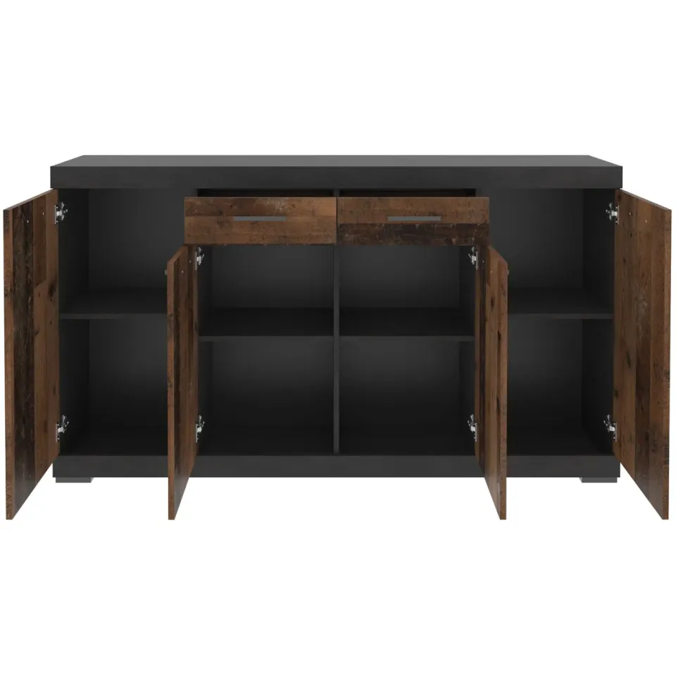 dressoir Hermes Vintage bruin, foto 3