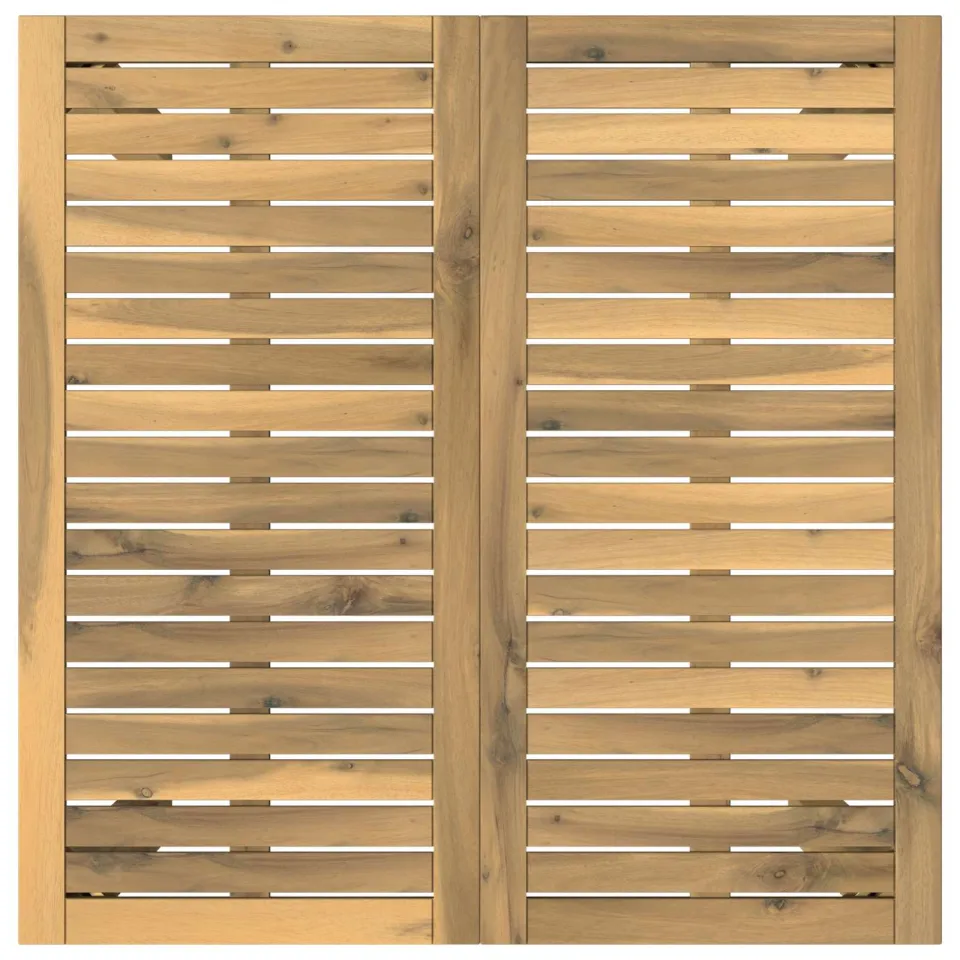vidaXL Tuinbar Tafel LAREN Witgewassen 80 x 80,5 x 105 cm, foto 4