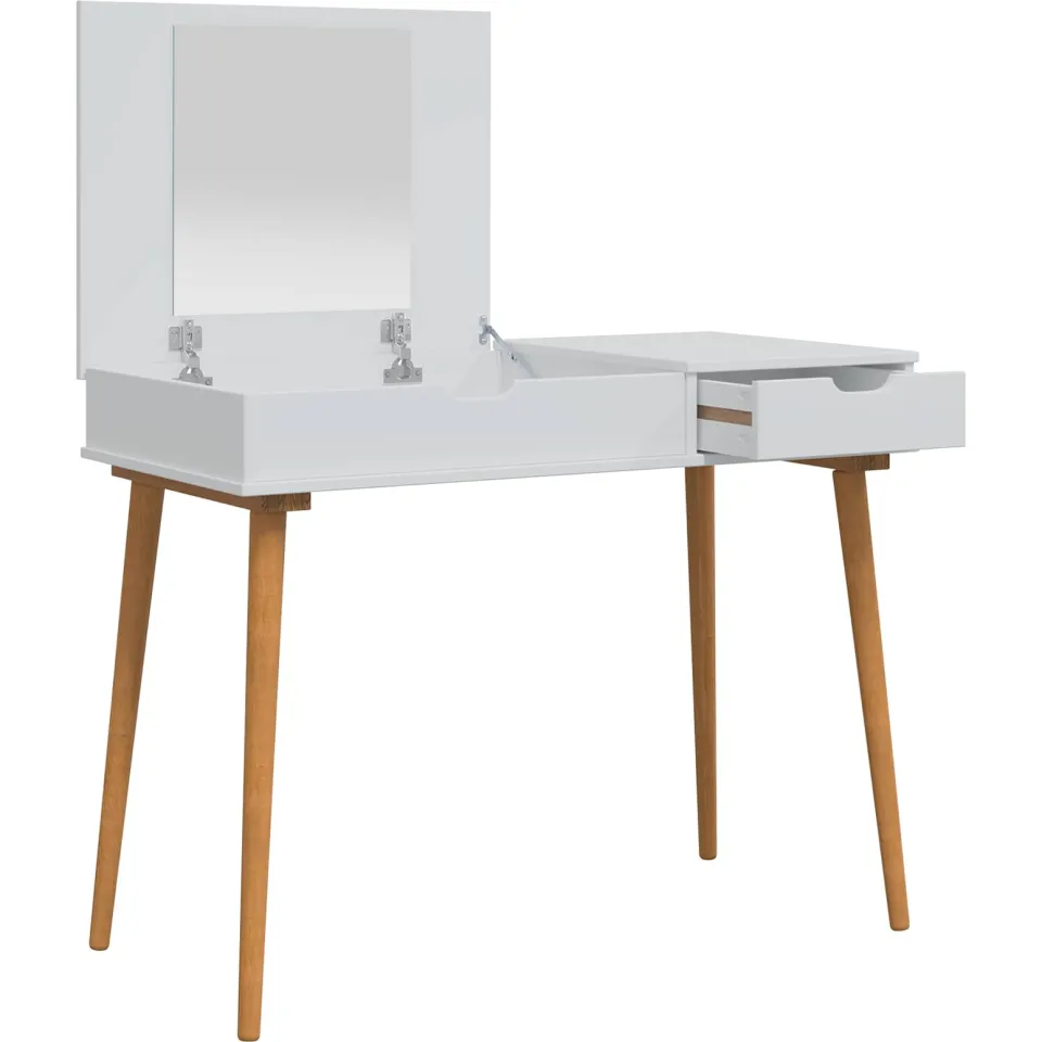 vidaXL Plafondtafel FAUSKE Wit 100 x 50 x 78 cm