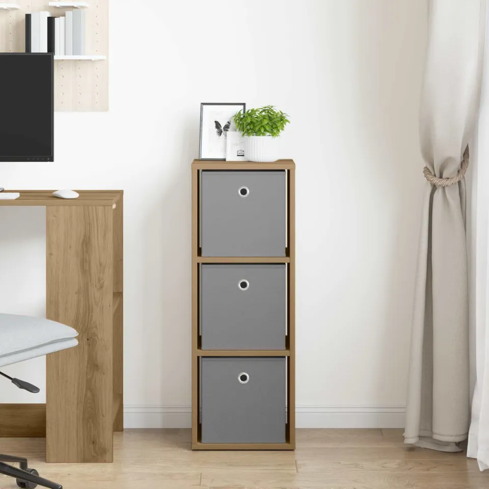 vidaXL Dressoir Artisan Eiken 30,5 x 27 x 84,5 cm, foto 3