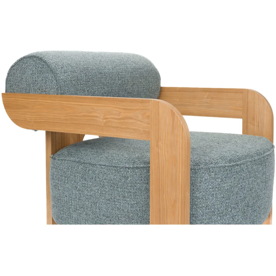 Zuiver fauteuil Oolong blauw, foto 7