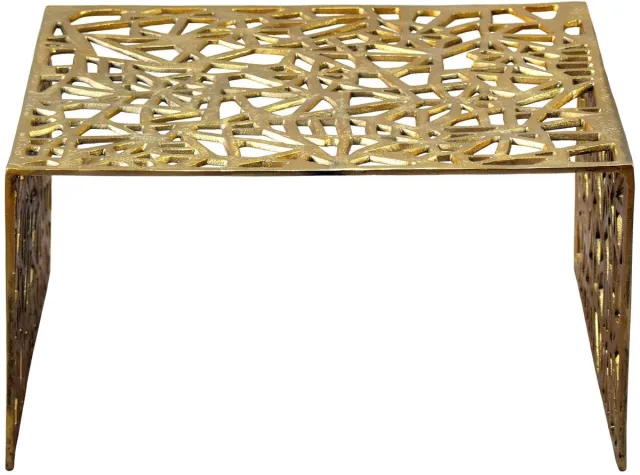 Wohnling Salontafel aluminium goud 60 cm - WL7.503 Zie omschrijving