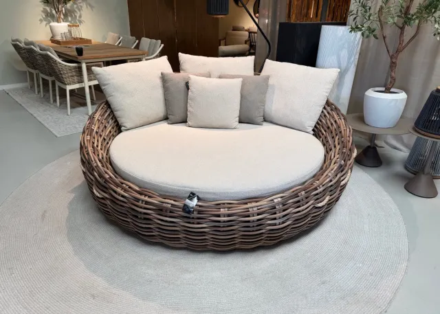 Apple Bee Cocoon Lounge Daybed Ø 220cm - Showroommodel Antraciet