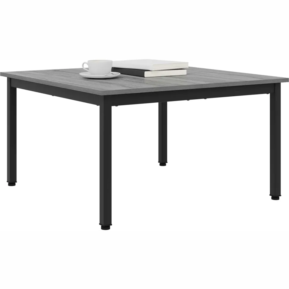 vidaXL Salontafel Grijs Sonoma 80 x 80 x 45 cm Bewerkt hout