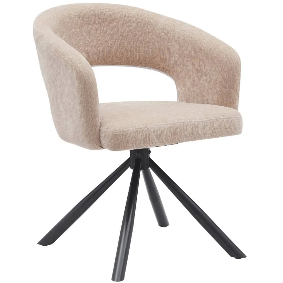 Giga Meubel Elle eetkamerstoel taupe, foto 2