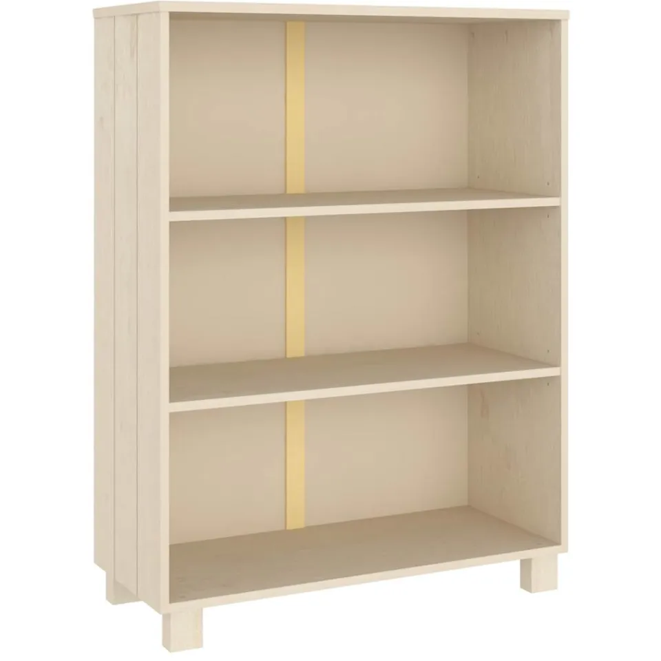 vidaXL Boekenkast HAMAR 85x35x112 cm massief grenenhout honingbruin