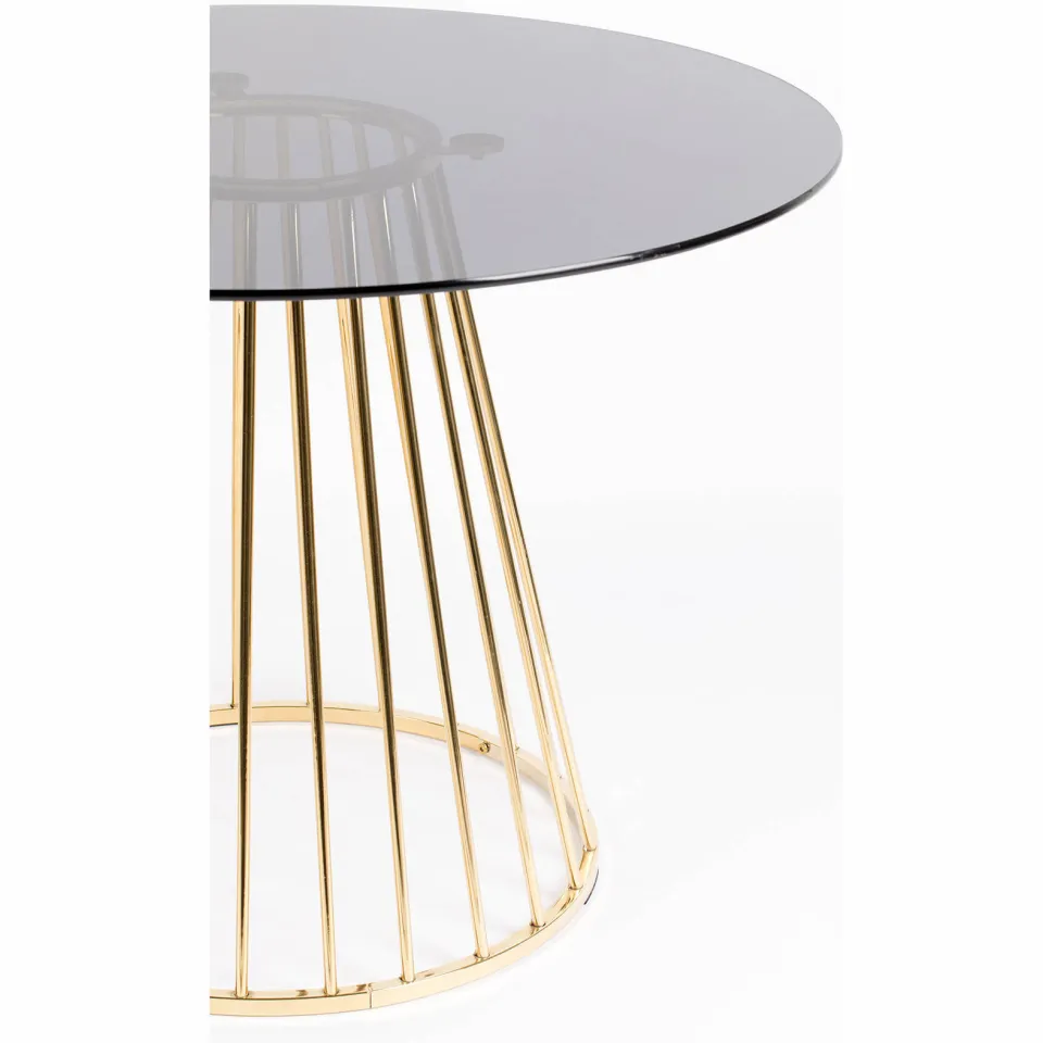 Housecraft Living eetkamertafel Floris goud, foto 4