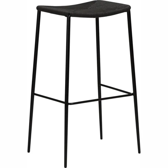 Dan-Form barkruk Stiletto 78cm - Set van 2 stuks Zwart