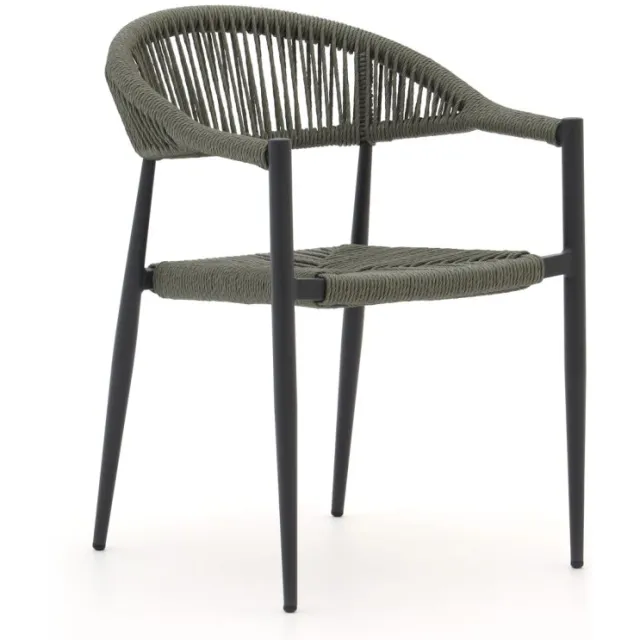 Manifesto Furniture Manifesto Belpasso dining tuinstoel stapelbaar Grijs
