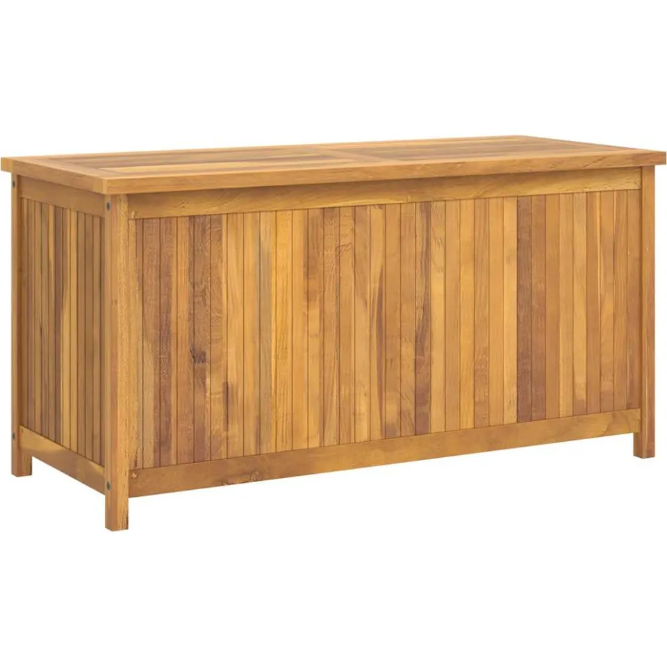 vidaXL Tuinbox 114x50x58 cm massief teakhout bruin, foto 3