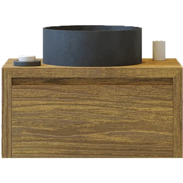 Gliss Design Onderkast Ares 60 cm Castle Brown Eiken