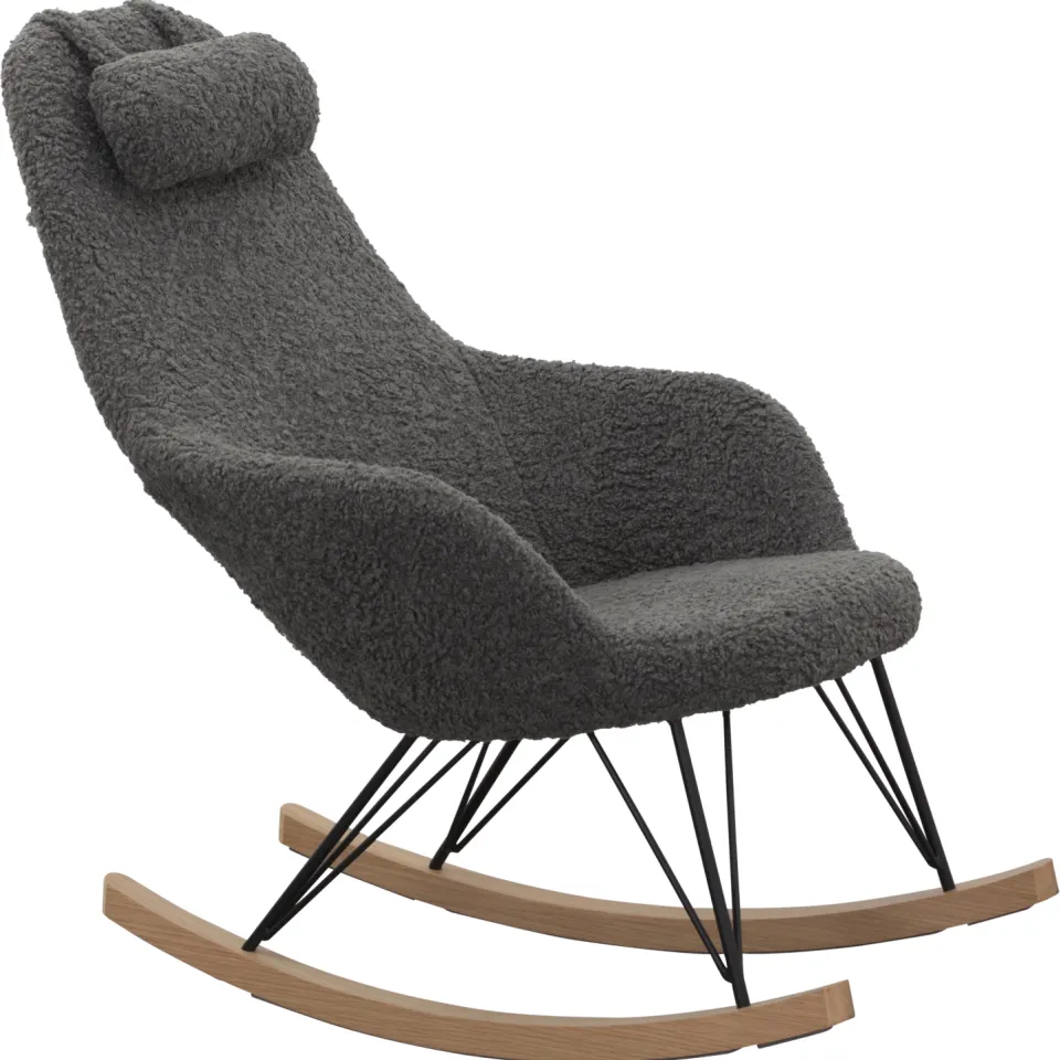 Artistiq Living schommelstoel Carly grijs