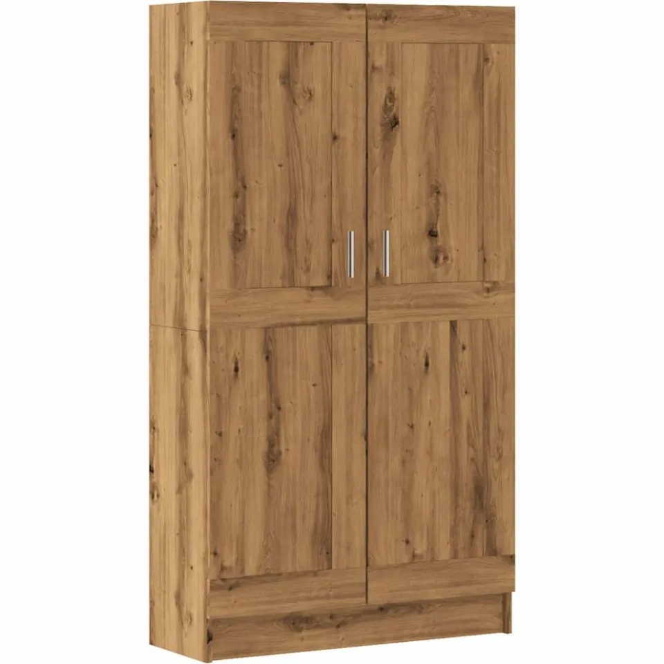 vidaXL Boekenkast 82,5x30,5x150 cm bewerkt hout artisanaal eikenkleur, foto 3