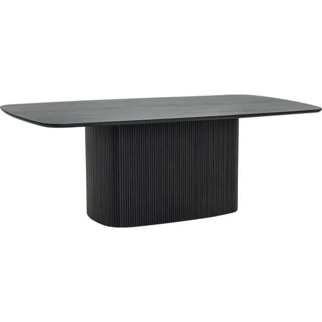 Tower Living Rivello Diningtable 240X120 - danish oval Zwart