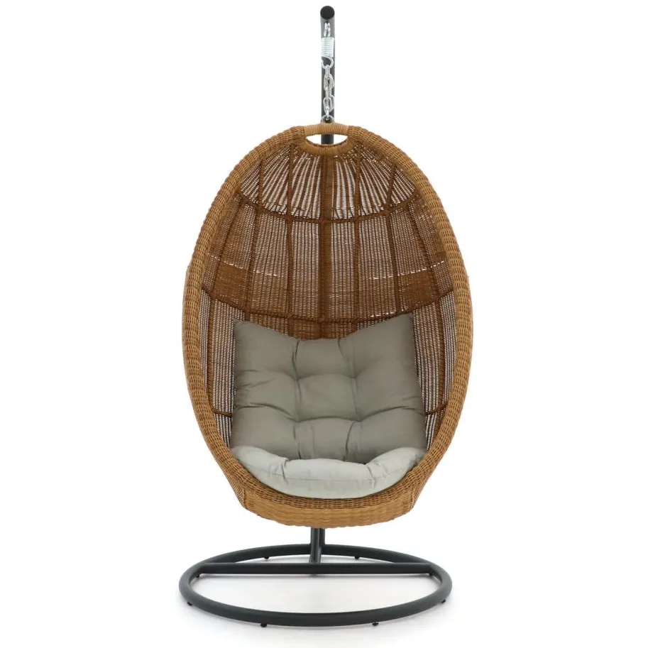 Manifesto Furniture Manifesto Lucana hangstoel met standaard taupe, foto 3