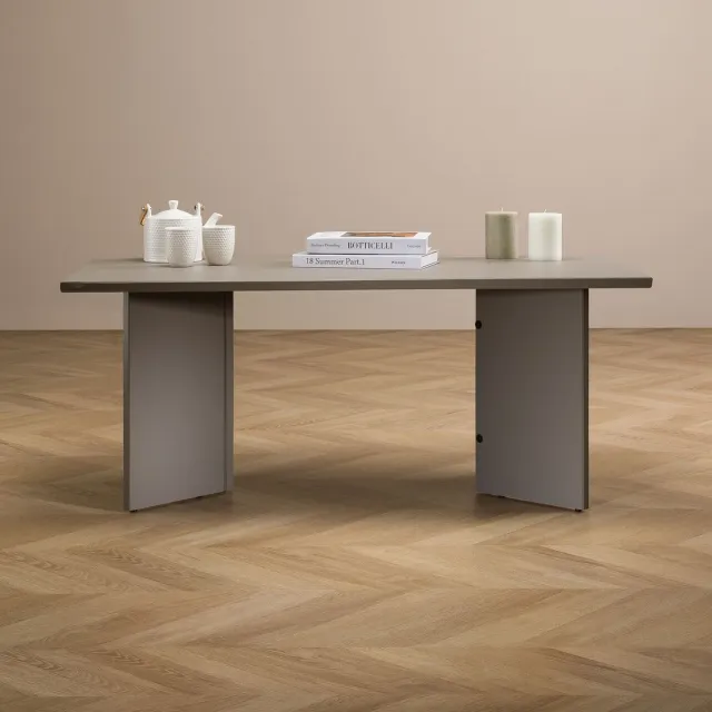 IDIMEX Salontafel MESA van massief hout – wit