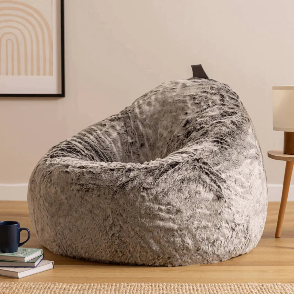iCON Zitzak Fauteuil Cocoon grijs, foto 6
