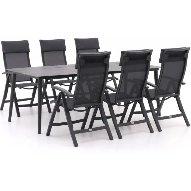Bellagio tuinmeubelen Bellagio Lugo/Sora 220cm dining tuinset 7-delig