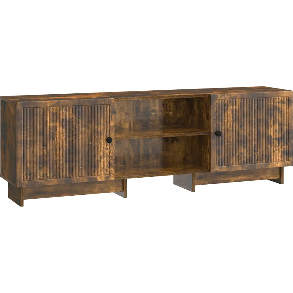 vidaXL TV-kast 150 x 31 x 50 cm Gerookt eiken Geconstrueerd hout Bruin