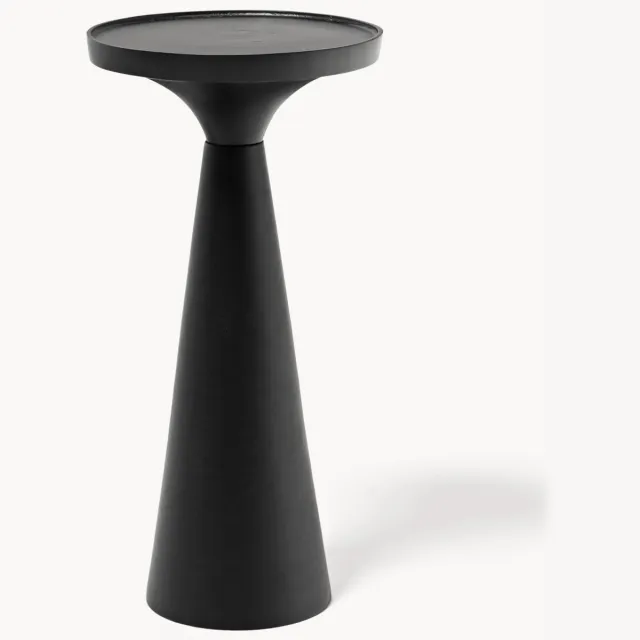 Zuiver Ronde bijzettafel Floss Zwart