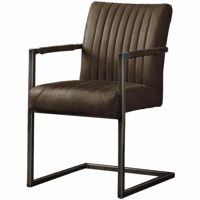 Tower Living Armstoel Ferro Stof Savannah Donkerbruin