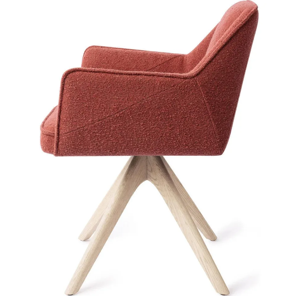 Jesper Home Tome eetkamerstoel rood, foto 2