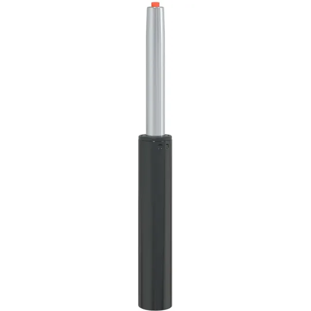 vidaXL Bureaustoel - Gas - Cilinder - Zwart - 307-447 - mm - IJzer