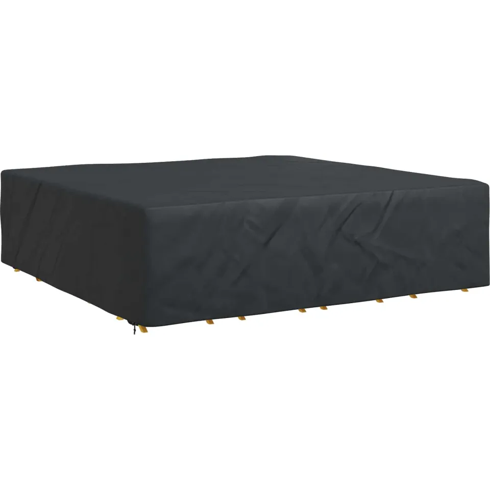 vidaXL Meubelhoes Effen Zwart 260 x 260 x 70 cm, foto 2