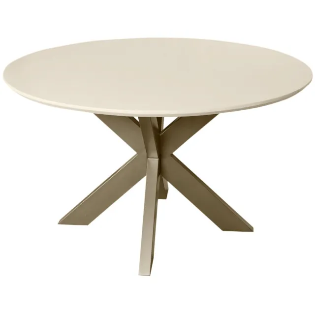 Starfurn Eettafel Madison - Zandkleur Hout - 110x110x76cm