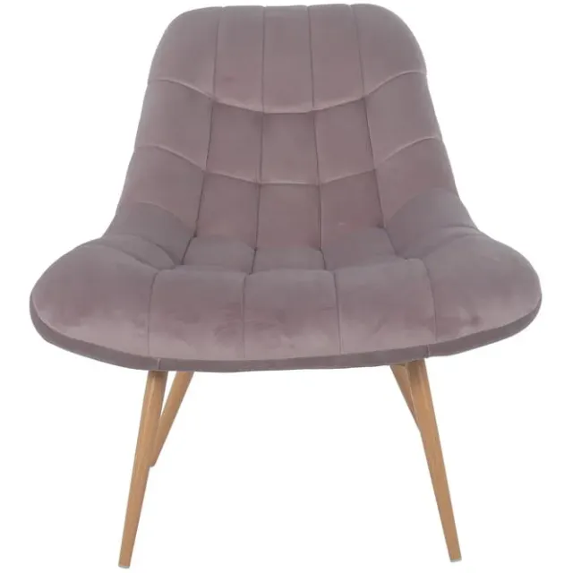 fauteuil Louis roze