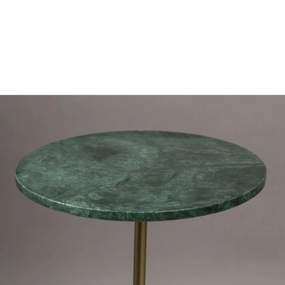 Dutchbone bijzettafel Gunnar groen marmer, foto 3