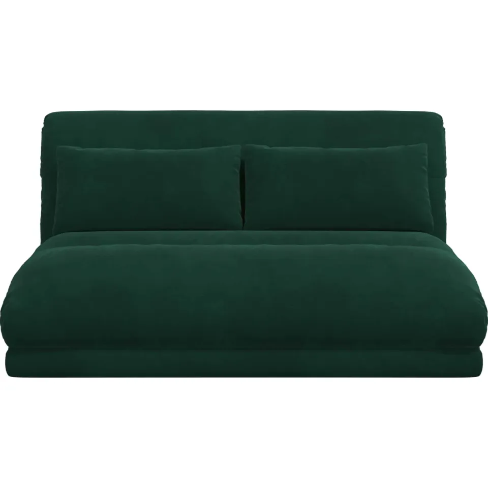 vidaXL Verstelbare vlo stoelen Donkergroen Fluweel groen, foto 4