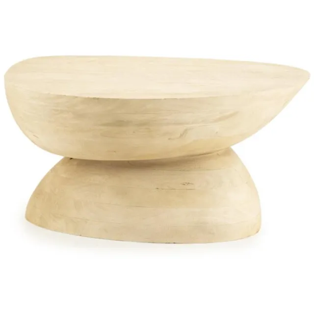 Meubelplaats Salontafel Cobble - natuurlijk | BY-BOO