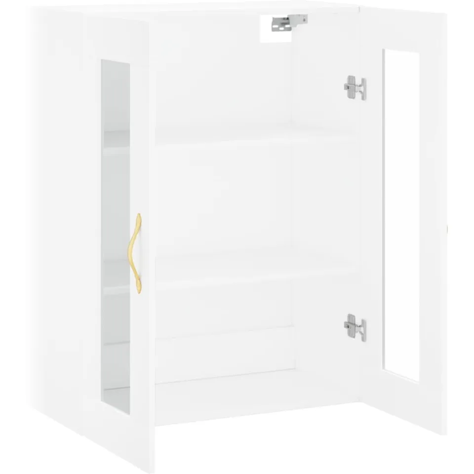 vidaXL Bovenkast 69,5x34x90 cm wit, foto 4