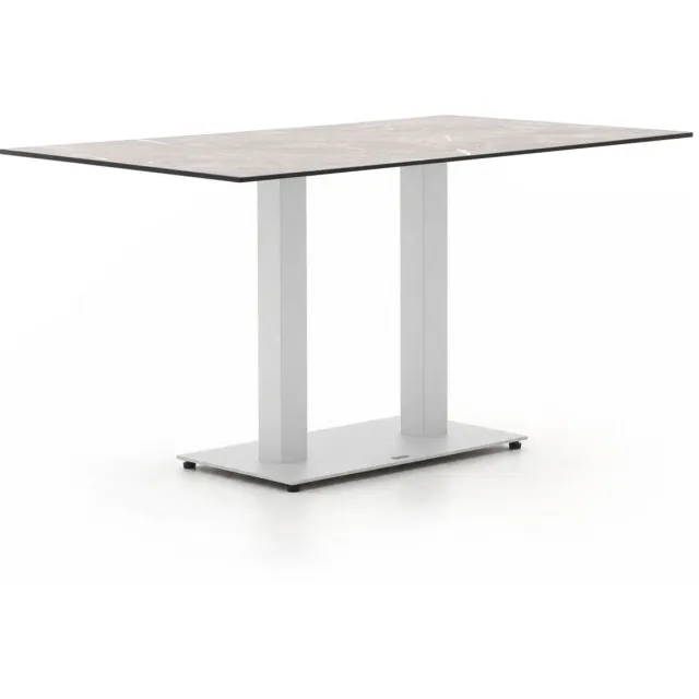 Forza Furniture Forza Orta tuintafel 140x80x73cm wit, foto 2