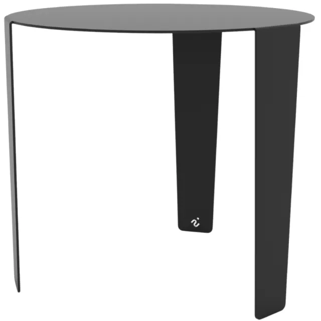 Steelful CASCADO Bijzettafel - Zwart / Groot - Ø50cm x 45cm (Hoogte)